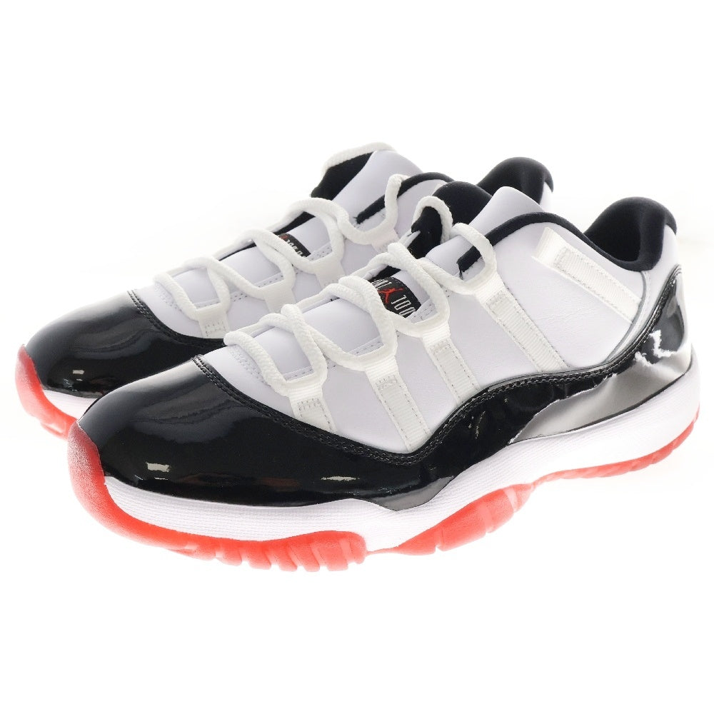 NIKE(ナイキ) AIR JORDAN 11 RETRO BRED エアジョーダン レトロ ブレッド ローカットスニーカー ホワイト/レッド US8/26cm AV2187-160