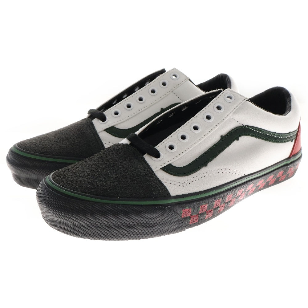 VANS(ヴァンズ) OG Old Skool LX Bodega Sub Rosa White オールドスクール ボデガ ローザ ローカットスニーカー ホワイト/ブラック US10/28cm VN000VOJPVM
