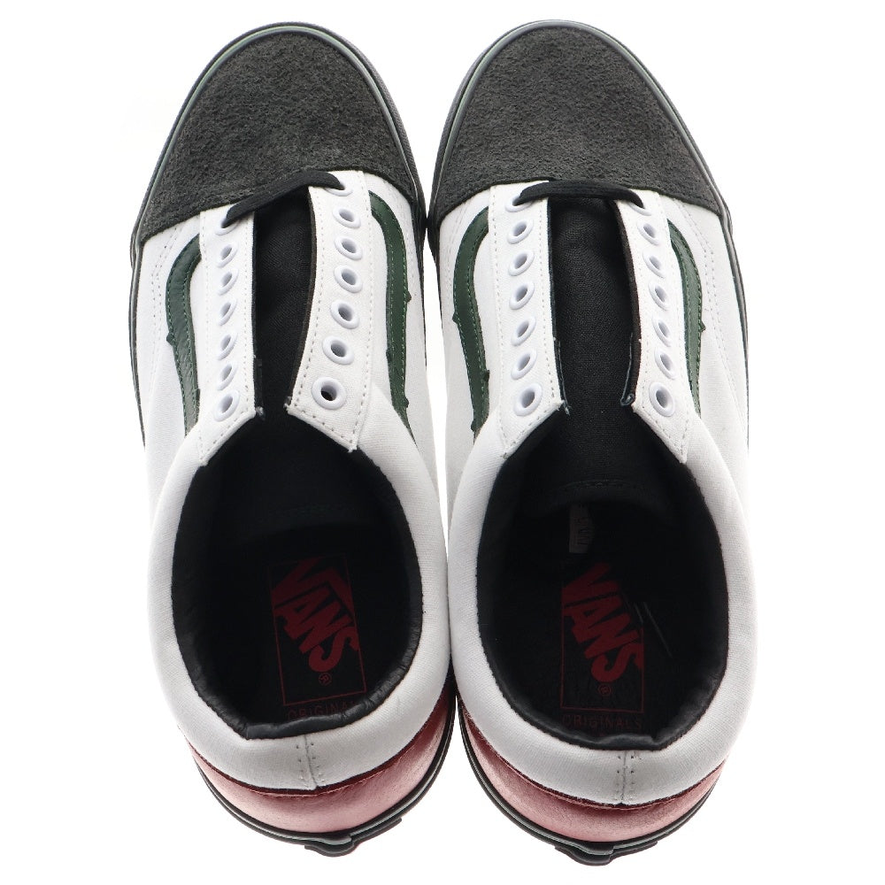 VANS(ヴァンズ) OG Old Skool LX Bodega Sub Rosa White オールドスクール ボデガ ローザ ローカットスニーカー ホワイト/ブラック US10/28cm VN000VOJPVM