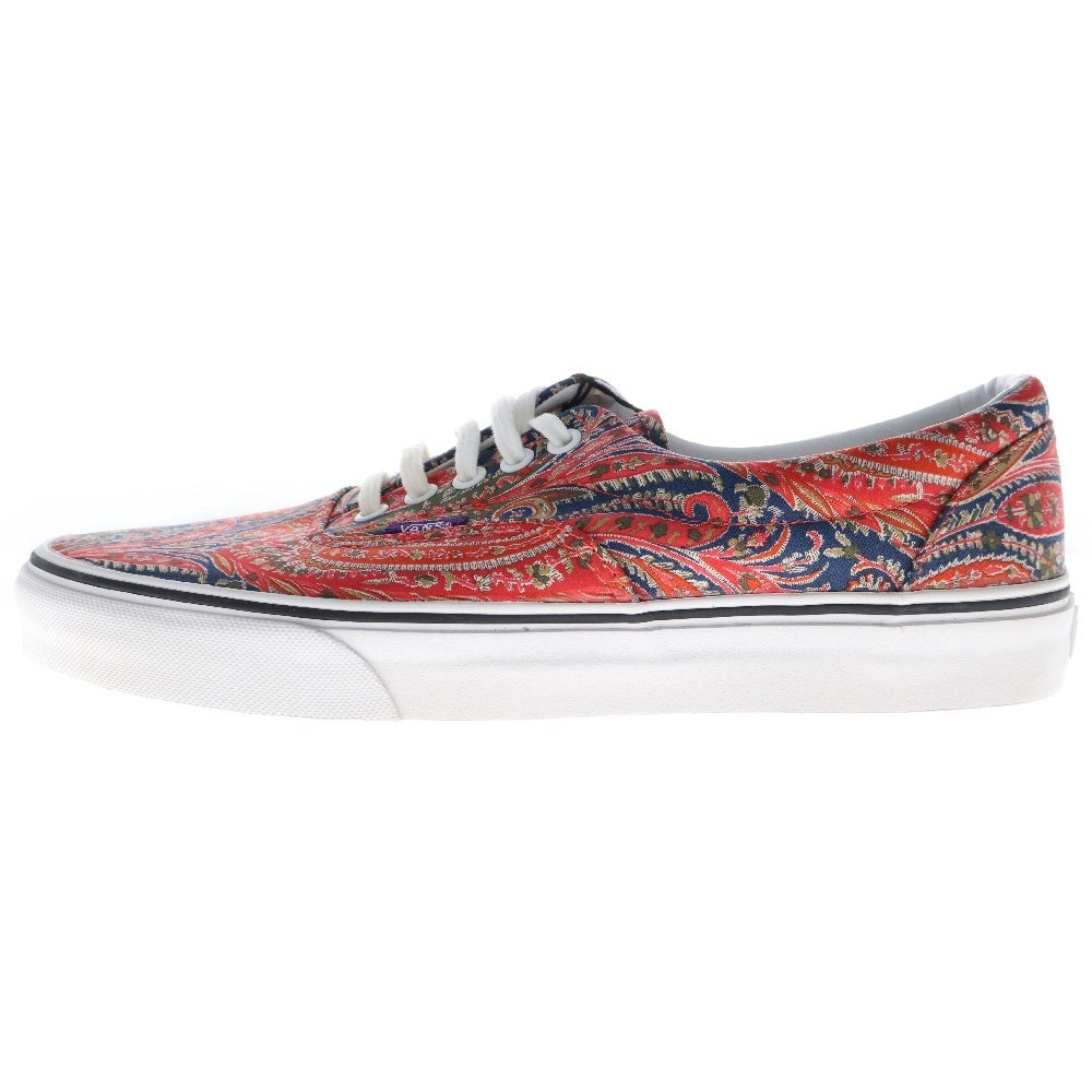 VANS(ヴァンズ) ×LIBERTY Era Paisley/Navy リバティ エラ ペーズリー ローカットスニーカー レッド/ネイビー US9.5/27.5cm VN-0TN98OR