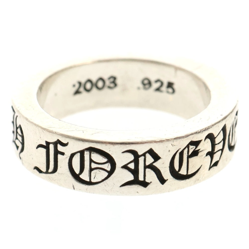 CHROME HEARTS(クロムハーツ) 6mm SPACER FOREVER 6mmスペーサーリング フォーエバーシルバー BCA337