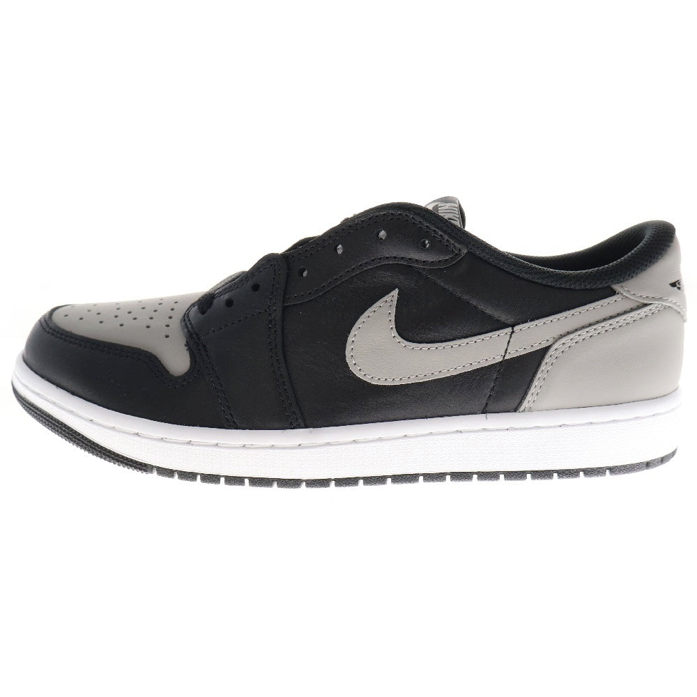 NIKE(ナイキ) AIR JORDAN 1 RETRO LOW OG SHADOW エアジョーダン1シャドウ ローカットスニーカー ブラック/グレー US10.5/28.5cm CZ0790-003