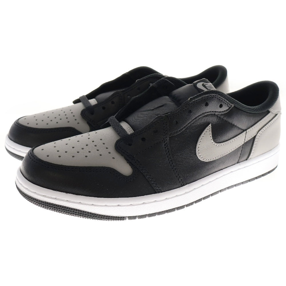 NIKE(ナイキ) AIR JORDAN 1 RETRO LOW OG SHADOW エアジョーダン1シャドウ ローカットスニーカー ブラック/グレー US10.5/28.5cm CZ0790-003