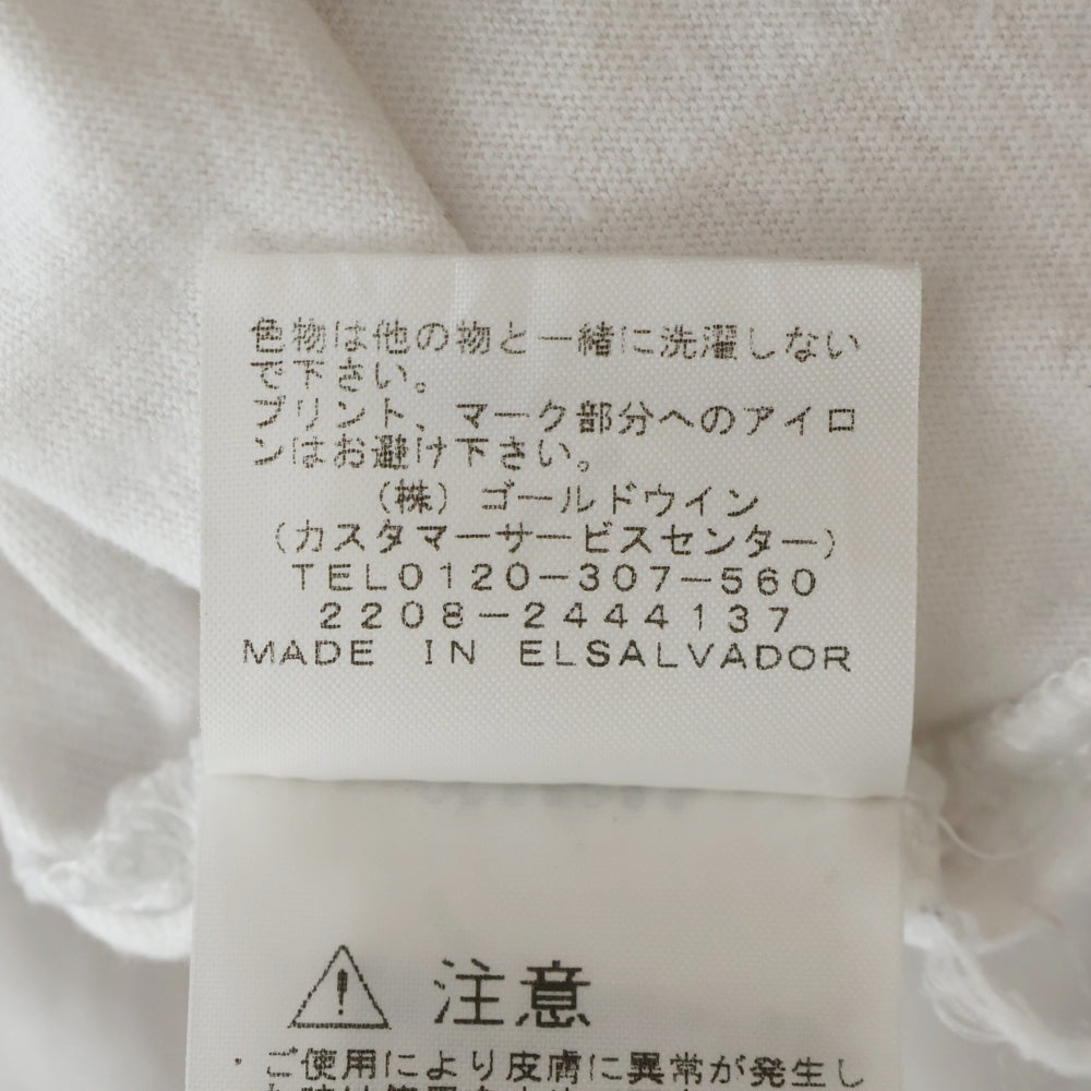 SUPREME(シュプリーム) 23SS ×THE NORTH FACE Printed Pocket Tee ザ ノースフェイス ポケット ロゴプリント 半袖Tシャツカットソー ホワイト NT02309I