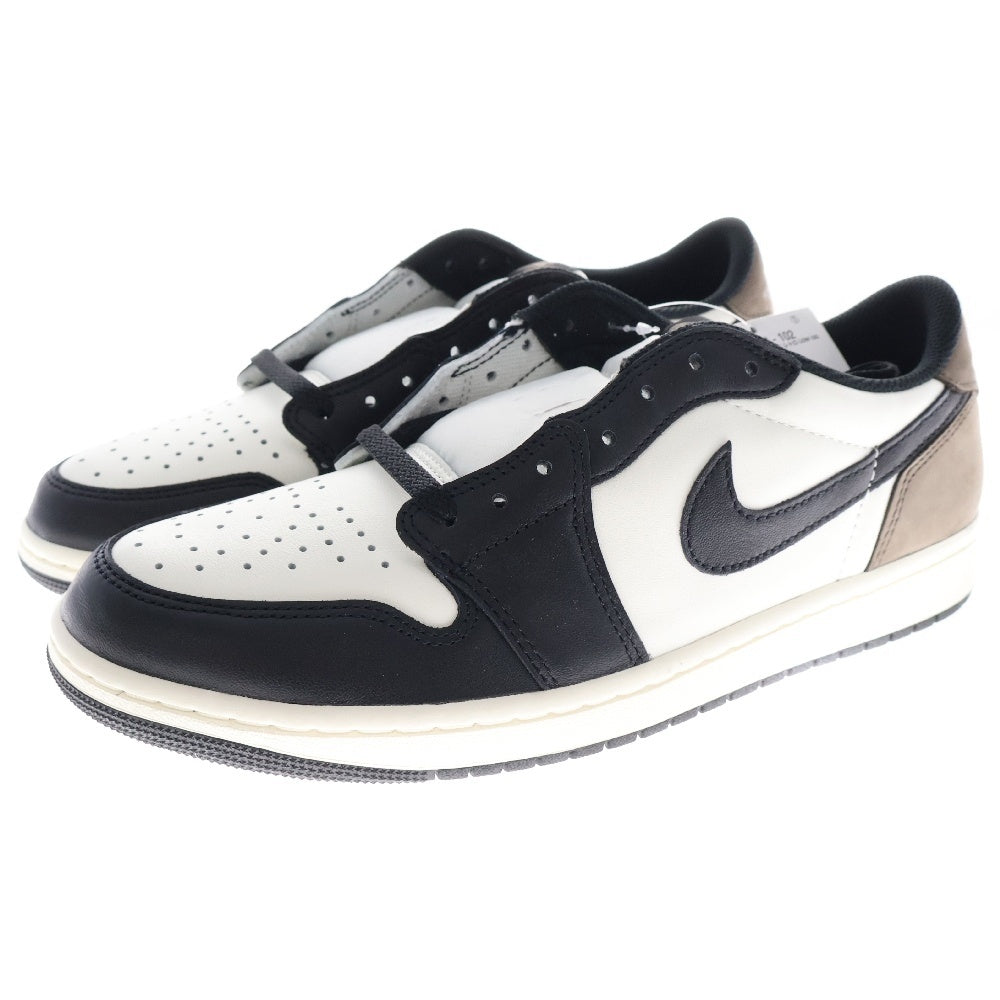 NIKE(ナイキ) AIR JORDAN 1 RETRO LOW OG MOCHA エアジョーダン1モカ ローカットスニーカー ホワイト/ブラック/ブラウン U10.5/28.5cm CZ0790-102