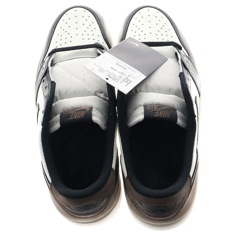 NIKE(ナイキ) AIR JORDAN 1 RETRO LOW OG MOCHA エアジョーダン1モカ ローカットスニーカー ホワイト/ブラック/ブラウン U10.5/28.5cm CZ0790-102