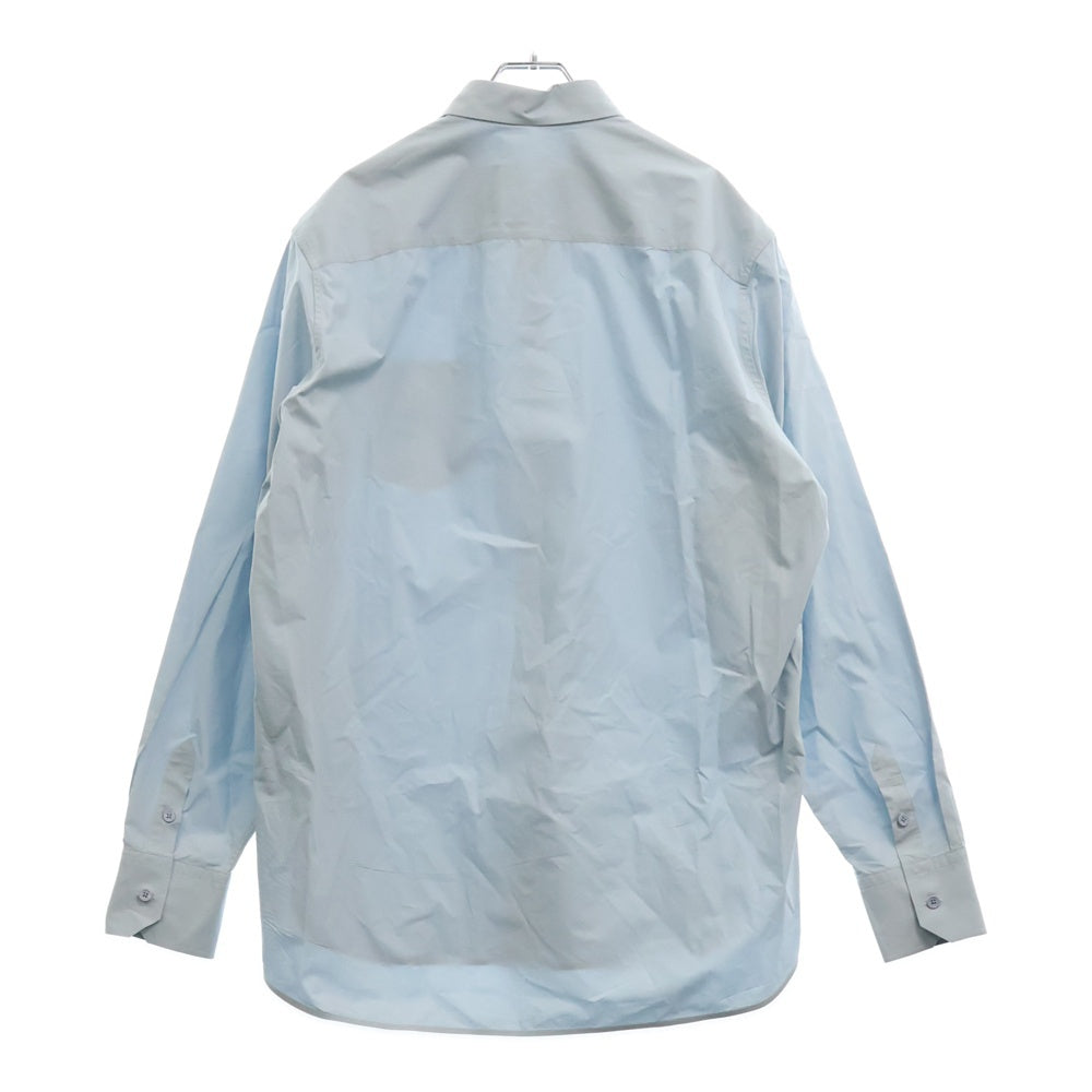 LOUIS VUITTON(ルイヴィトン) 20SS フロントポケット コットン 長袖シャツ ブルー RM201 JLF HIS95W