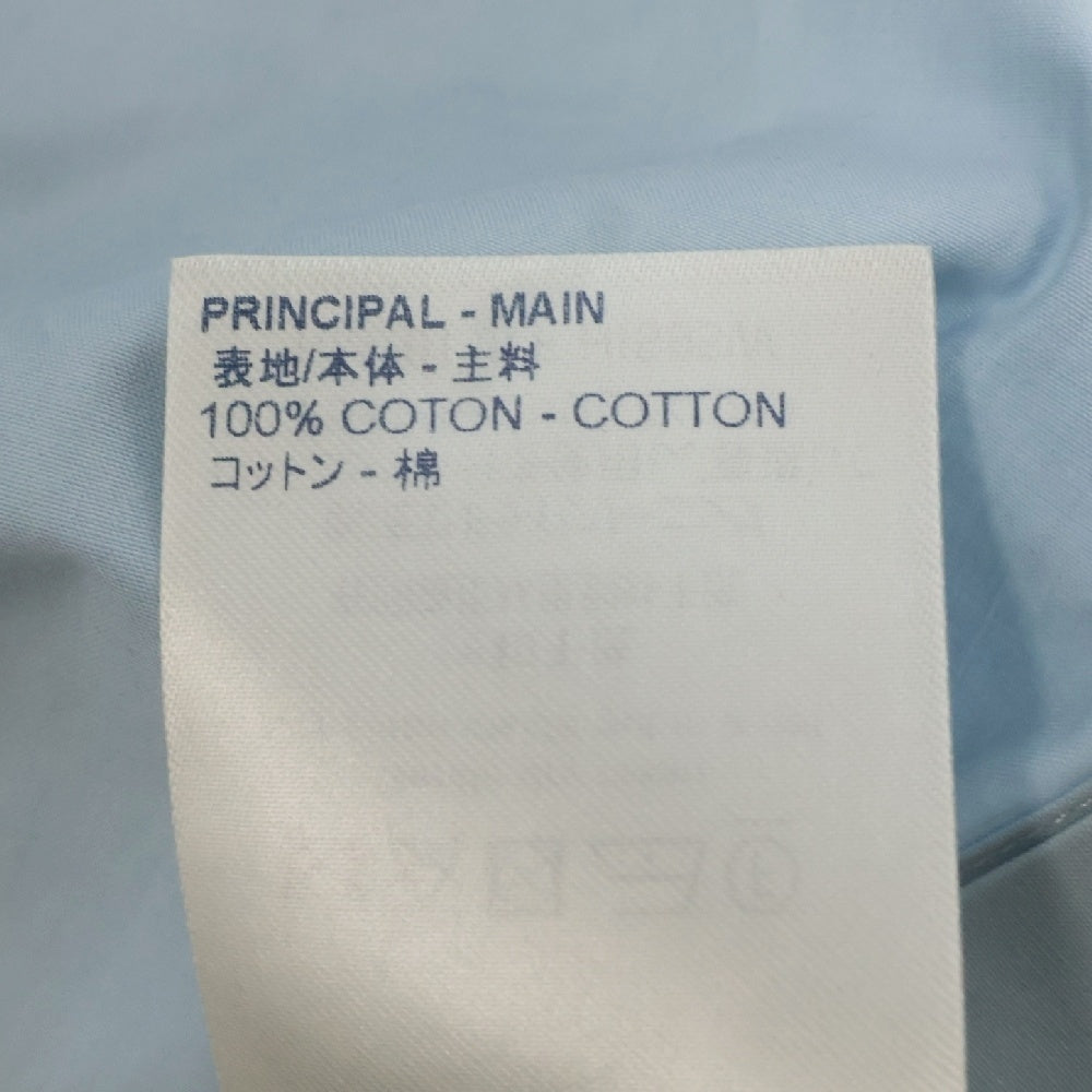 LOUIS VUITTON(ルイヴィトン) 20SS フロントポケット コットン 長袖シャツ ブルー RM201 JLF HIS95W