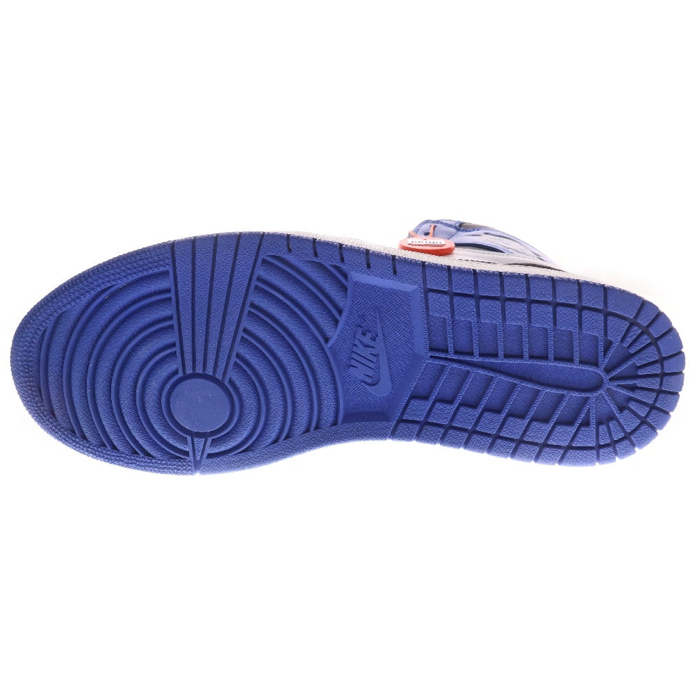 NIKE(ナイキ) AIR JORDAN 1 RETRO HIGH OG GAME ROYAL エアジョーダン1 レトロハイ ゲームロイヤル ハイカットスニーカー ホワイト/ブルー US9.5/27.5cm 555088-403