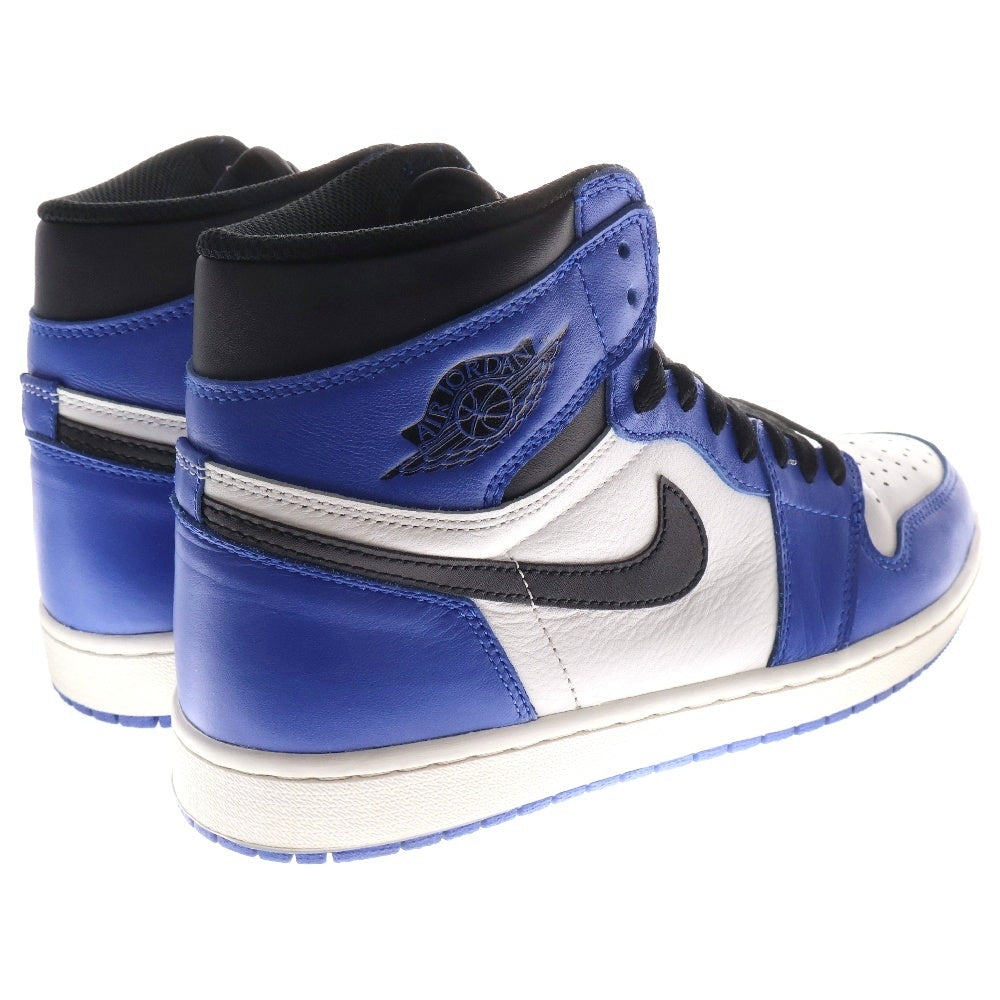 NIKE(ナイキ) AIR JORDAN 1 RETRO HIGH OG GAME ROYAL エアジョーダン1 レトロハイ ゲームロイヤル ハイカットスニーカー ホワイト/ブルー US9.5/27.5cm 555088-403