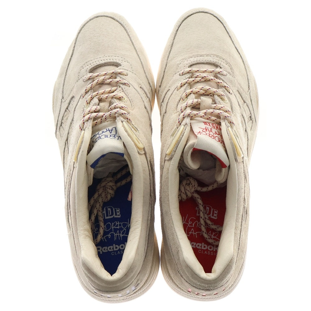 Reebok(リーボック) ×KENDRICK LAMAR VENTILATOR RED AND BLUE ケンドリック ラマー ベンチレーター レッドアンドブルー ローカットスニーカー クリーム US10/28cm V68673