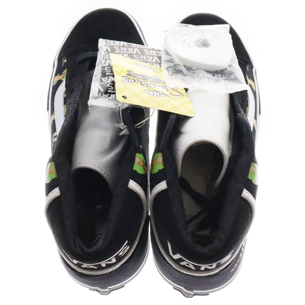 VANS(ヴァンズ) ×Simpsons ×Futura Mid Skool LX シンプソンズ フューチュラ スクールLX 世界100足限定 ミッドカットスニーカー US8/26cm VN-0FJPXTQ/6520199