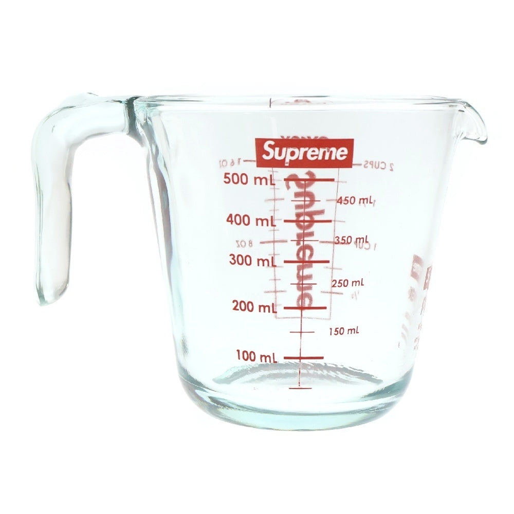 SUPREME(シュプリーム) 19AW ×Pyrex 2-Cup Measuring Cup パイレックス メジャーリング 計量カップ クリア ■