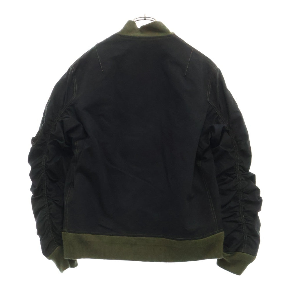 READY MADE(レディメイド) JESSE JACKET MA-1 ジェシー中綿ジャケット ライナー付き ブラック/カーキ