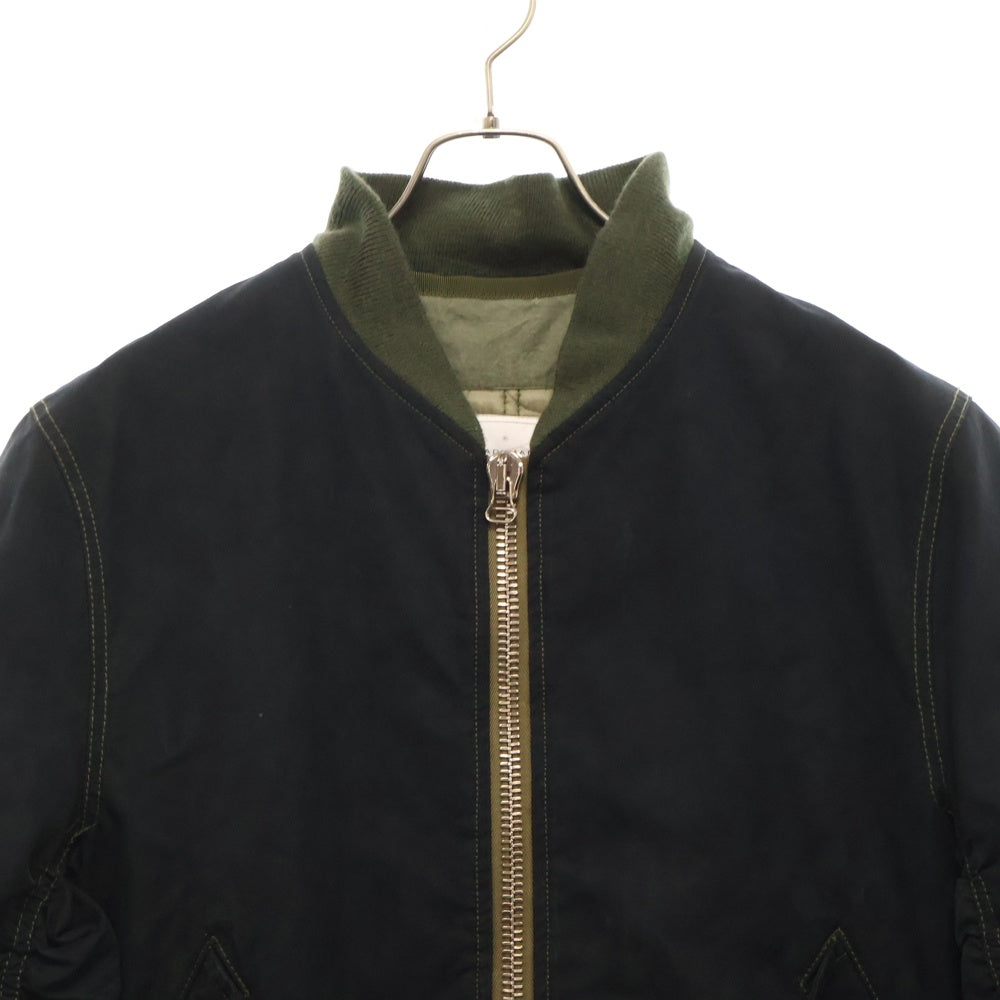READY MADE(レディメイド) JESSE JACKET MA-1 ジェシー中綿ジャケット ライナー付き ブラック/カーキ