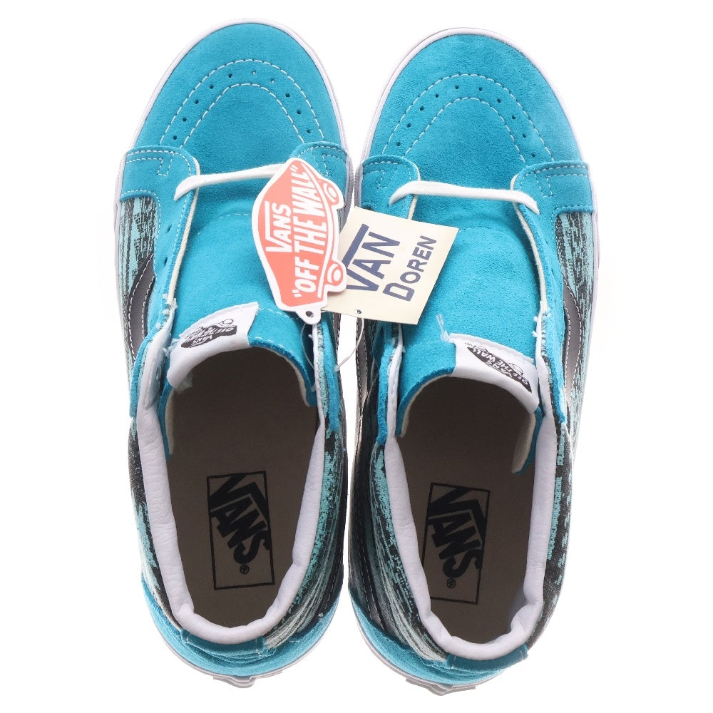 VANS(ヴァンズ) Sk8-Hi Reissue Van Doren Teal スケートハイ リイシュー ヴァン・ドーレン ティール ハイカットスニーカー ブルー US10/28cm VN-0QG26GC
