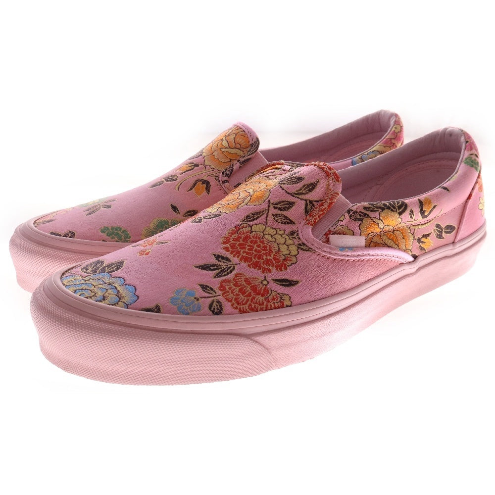 VANS(ヴァンズ) ×Opening Ceremony Volt OG Classic Slip-On PnkFlrl オープニングセレモニー ボルト OG クラシック スリッポン ローカットスニーカー VN0A32QNKX9