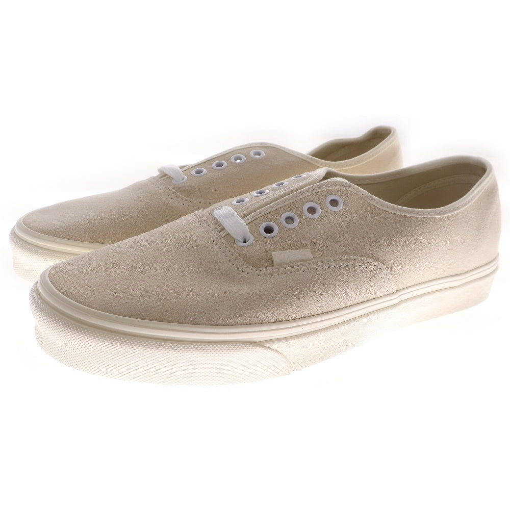 VANS(ヴァンズ) J.Crew x Authentic 'Turtledove オーセンティック タートルダブ ローカットスニーカー ベージュ US9.5/27.5cm VN0A38EMRC4