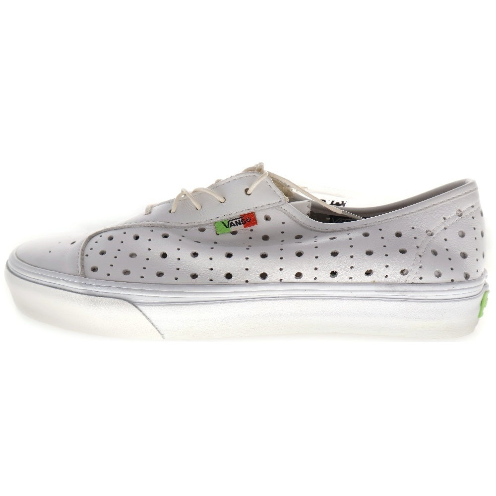 VANS(ヴァンズ) Supercorsa スーパーコルサ レザー ローカットスニーカー ホワイト US9/27cm VN0HI0WHT