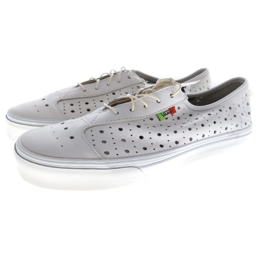 VANS(ヴァンズ) Supercorsa スーパーコルサ レザー ローカットスニーカー ホワイト US9/27cm VN0HI0WHT