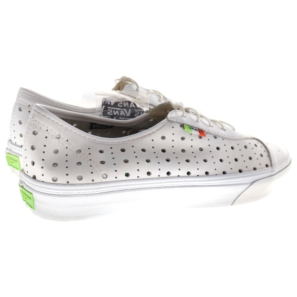 VANS(ヴァンズ) Supercorsa スーパーコルサ レザー ローカットスニーカー ホワイト US9/27cm VN0HI0WHT