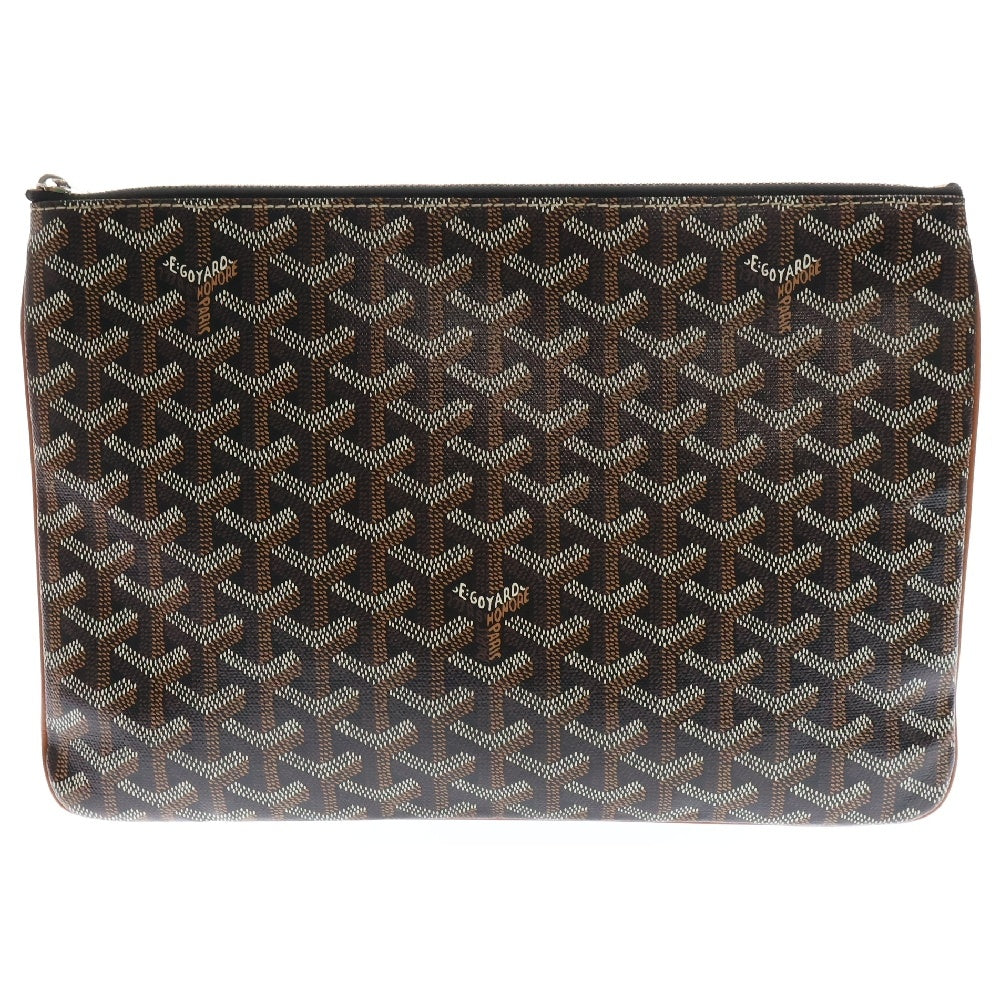 GOYARD(ゴヤール) セナMM クラッチバッグ セカンドバッグ ブラウン/ブラック