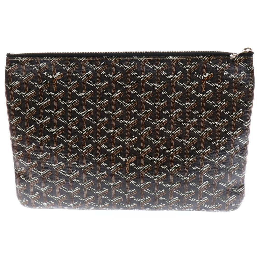 GOYARD(ゴヤール) セナMM クラッチバッグ セカンドバッグ ブラウン/ブラック