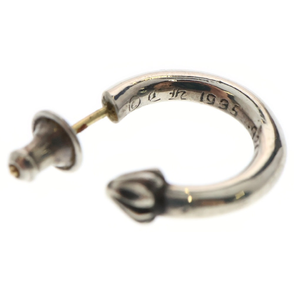 CHROME HEARTS(クロムハーツ) HOOP PLAIN プレーン フープピアス シルバー BCA101