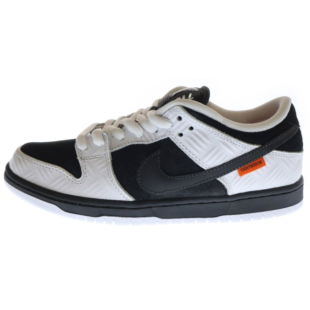 NIKE(ナイキ) ×TIGHTBOOTH DUNK LOW PRO QS BLACK AND WHITE タイトブース ダンクロー ローカットスニーカー ブラック/ホワイト US8/26cm FD2629-100
