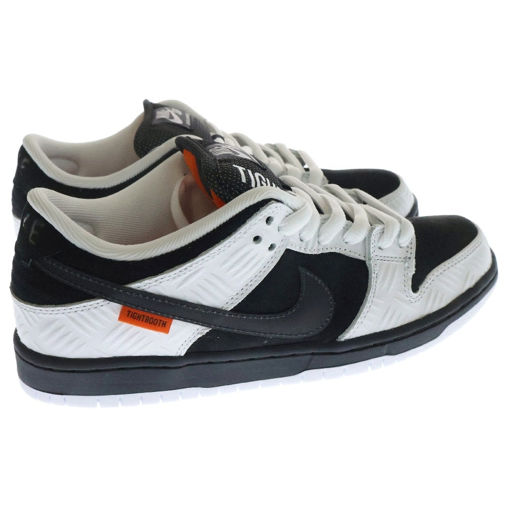NIKE(ナイキ) ×TIGHTBOOTH DUNK LOW PRO QS BLACK AND WHITE タイトブース ダンクロー ローカットスニーカー ブラック/ホワイト US8/26cm FD2629-100