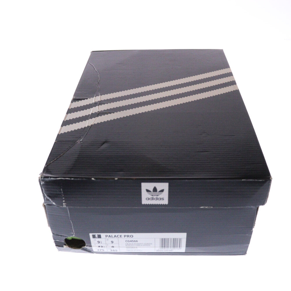 adidas(アディダス) ×PALACE PRO Chewy Cannon パレス プロ チューイーキャノン ローカットスニーカー ブラック/グリーン US9.5/27.5cm CG4566