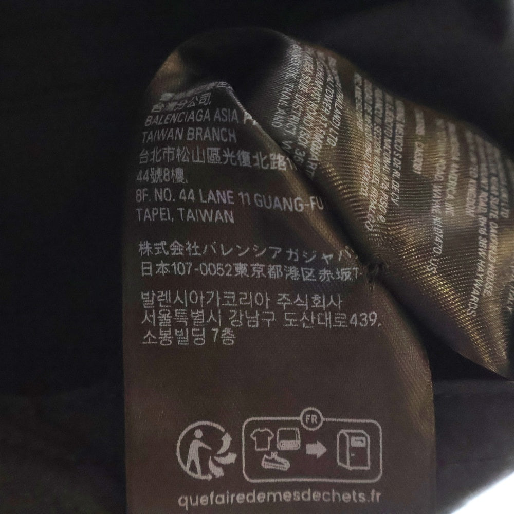 BALENCIAGA(バレンシアガ) 3B SPORTS ICON CAP ロゴ刺繡 ベースボールキャップ ブラック 766860