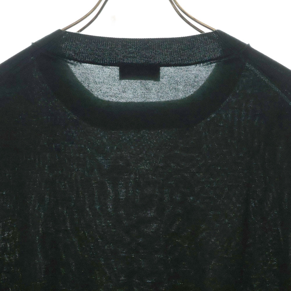 MONCLER(モンクレール) 20SS GIROCOLLO TRICOT Vガゼット コットン ニットセーター グリーン F10919C71300 V9103
