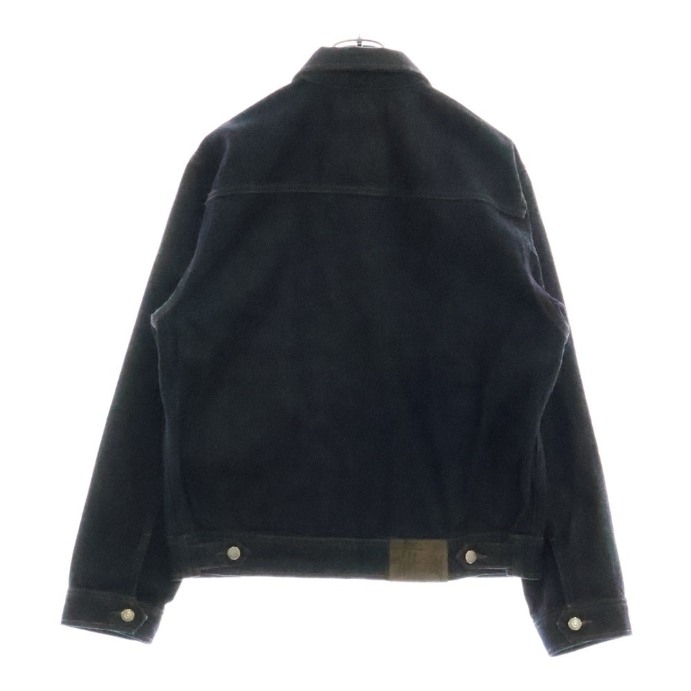 STUSSY(ステューシー) Denim Zip Work Jacket ジップアップ デニム ワークジャケット インディゴブラック 115682