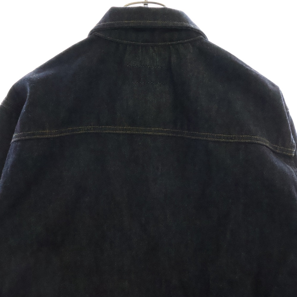 STUSSY(ステューシー) Denim Zip Work Jacket ジップアップ デニム ワークジャケット インディゴブラック 115682
