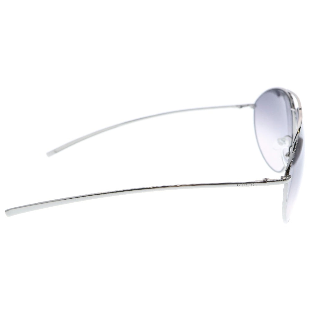 GUCCI(グッチ) ティアドロップ サングラス メガネ 眼鏡 アイウェア 59□14 125 ブラック/シルバー 126GG1772/S
