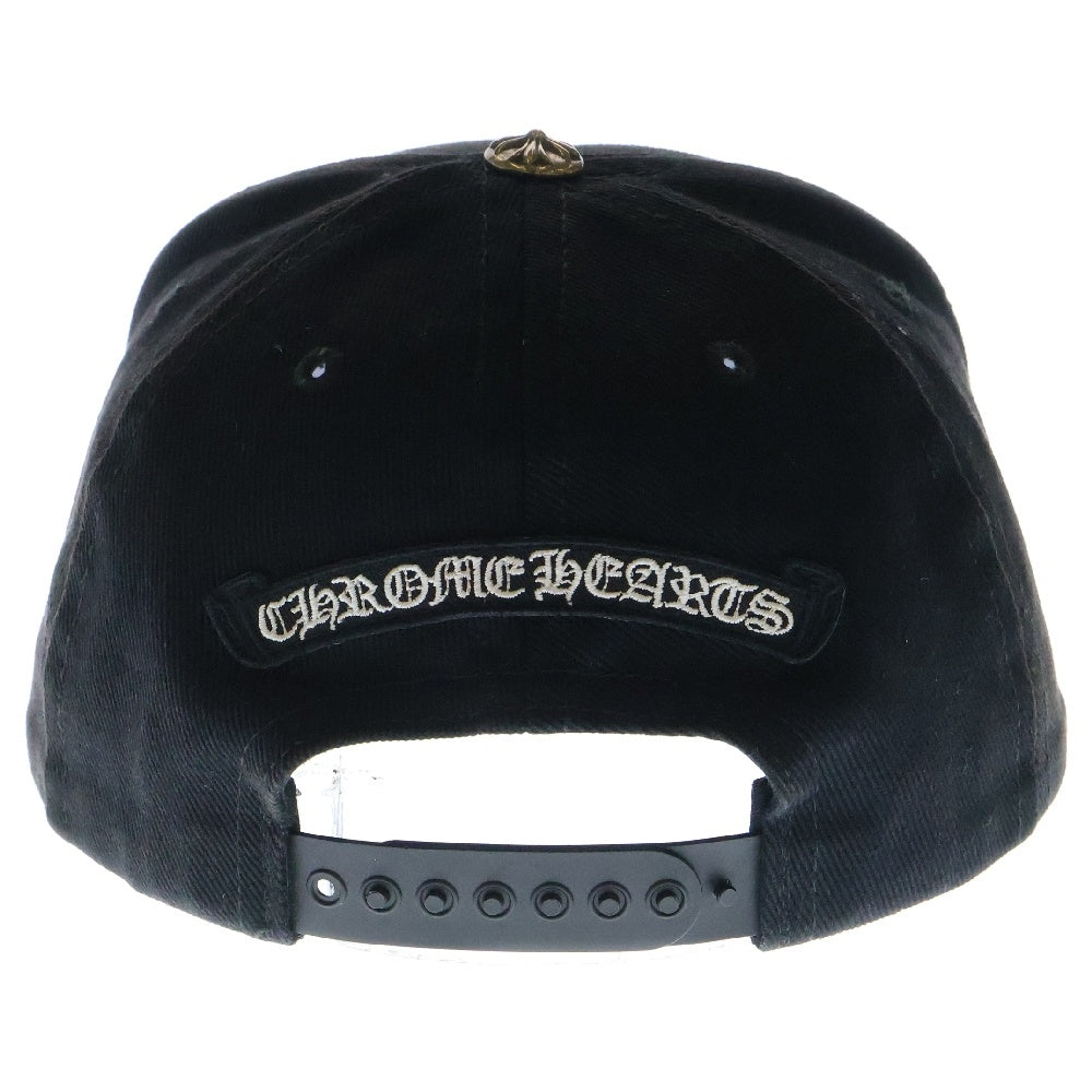 CHROME HEARTS(クロムハーツ) TRUCKER CAP CHクロス 刺繍 クロスボール付 デニムキャップ