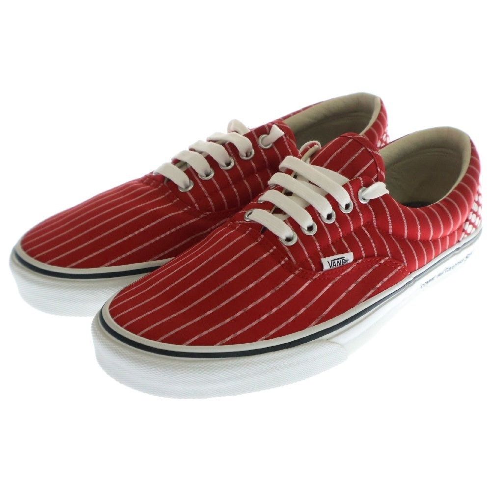 SUPREME(シュプリーム) ×CDG ×VANS Era Harold Hunter コムデギャルソン バンズ エラ ハロルドハンター ローカットスニーカー ホワイト/レッド US9.5/27.5cm VN0W3CEG5