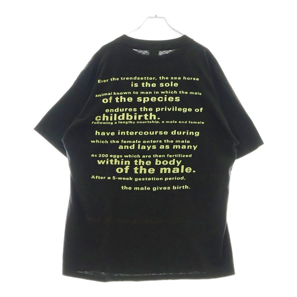 VINTAGE(ヴィンテージ) 90s VINTAGE NIRVANA SEAHORSE COMPETITORタグ ニルヴァーナ シーホース 半袖Tシャツ ブラック