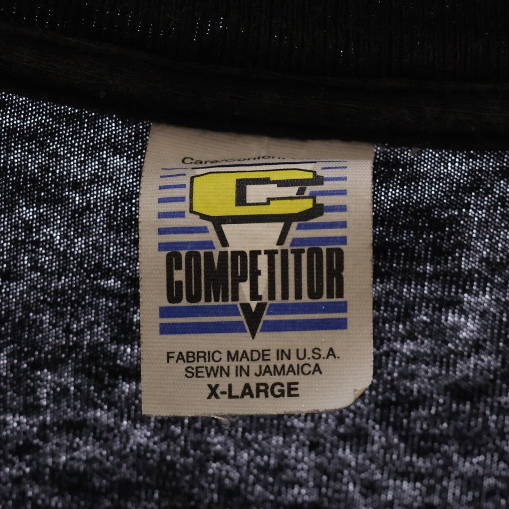 VINTAGE(ヴィンテージ) 90s VINTAGE NIRVANA SEAHORSE COMPETITORタグ ニルヴァーナ シーホース 半袖Tシャツ ブラック
