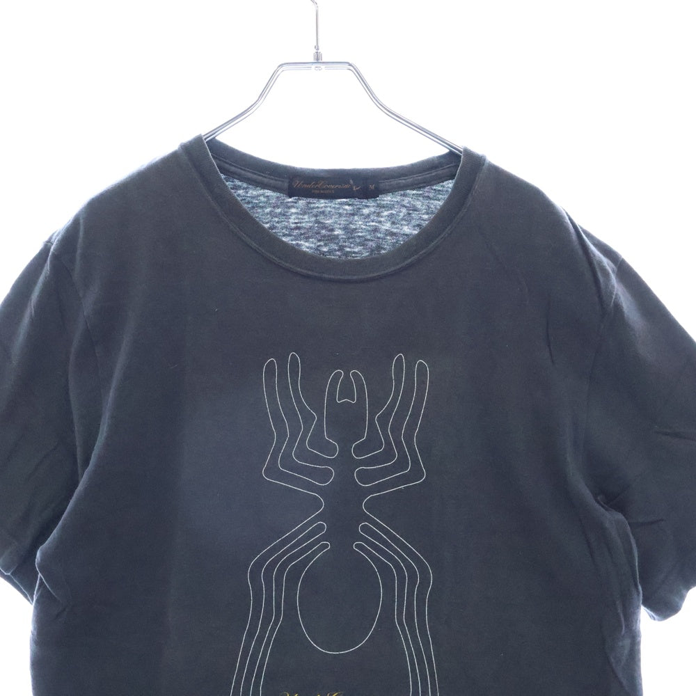 UNDERCOVER(アンダーカバー) 00s fragment design ナスカの地上絵 クルーネック 半袖Tシャツ ブラック
