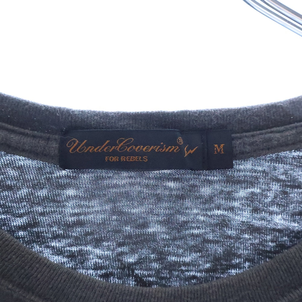UNDERCOVER(アンダーカバー) 00s fragment design ナスカの地上絵 クルーネック 半袖Tシャツ ブラック