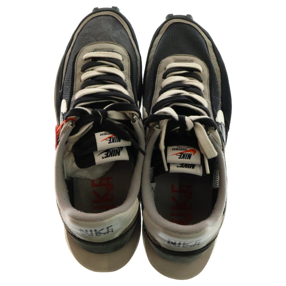 NIKE(ナイキ) ×Sacai LD Waffle サカイ LD ワッフル ローカットスニーカー ブラック/ホワイト US10.5/28.5cm BV0073-001