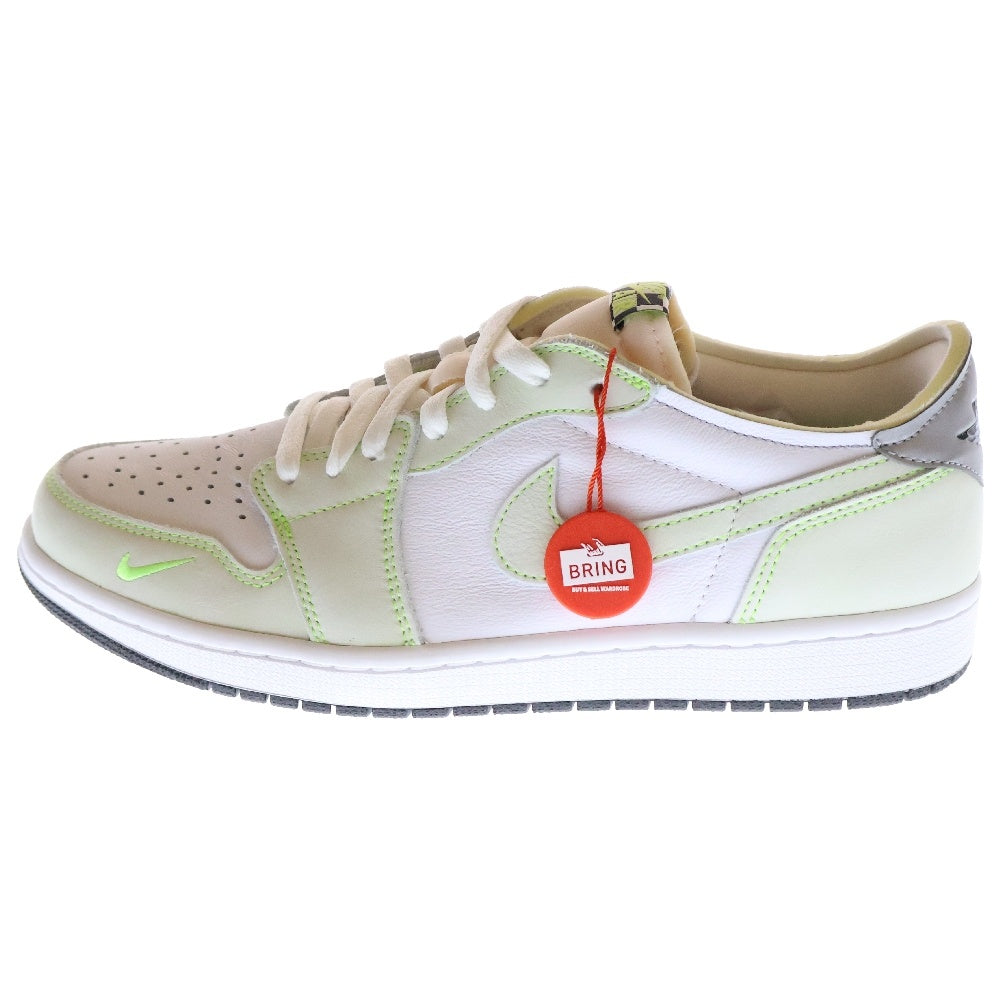 NIKE(ナイキ) AIR JORDAN 1 LOW OG Ghost Green エアジョーダン1 ゴーストグリーン ローカットスニーカー ホワイト/グリーン US11/29cm DM7837-103