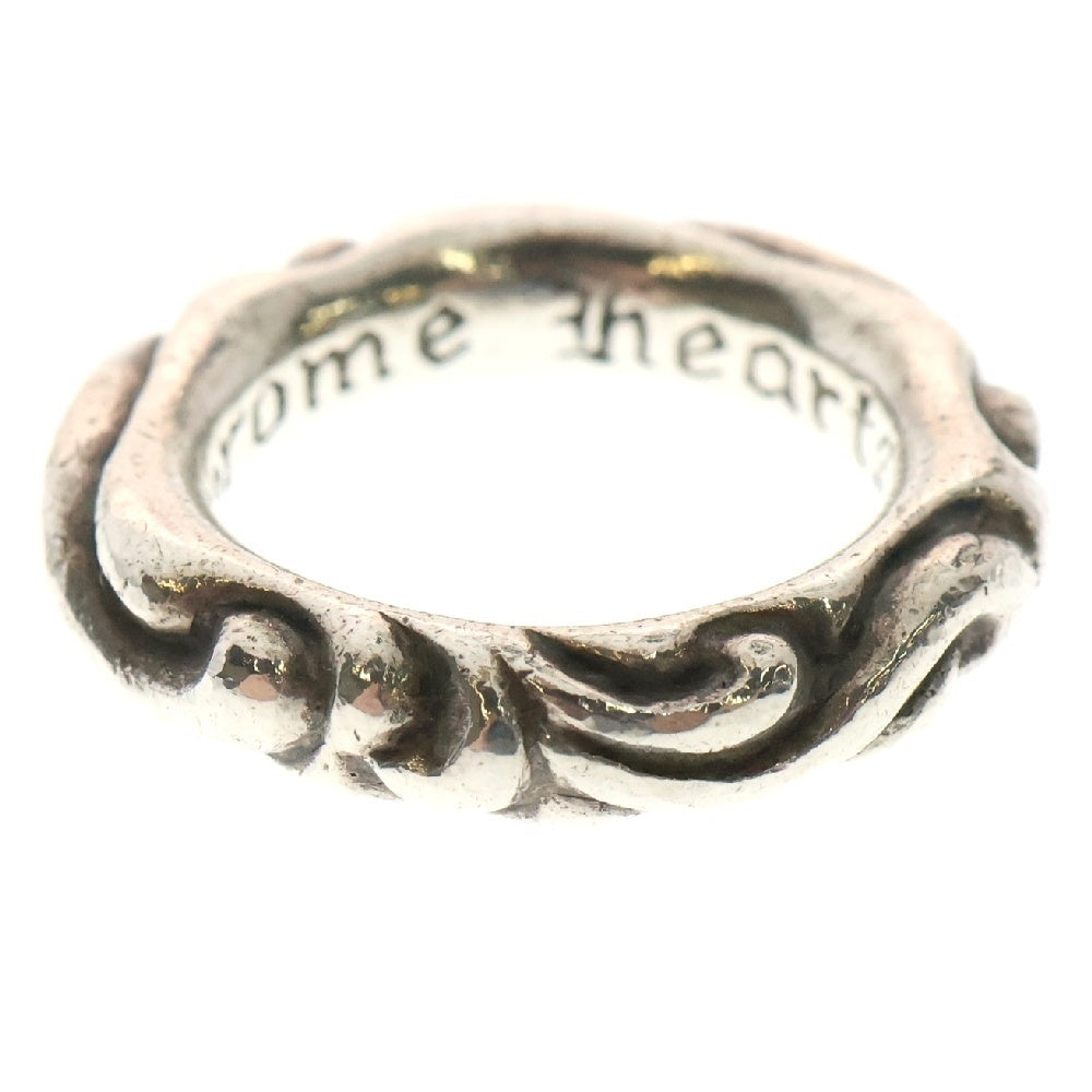 CHROME HEARTS(クロムハーツ) SCRL BAND スクロールバンド リング シルバー BCA351
