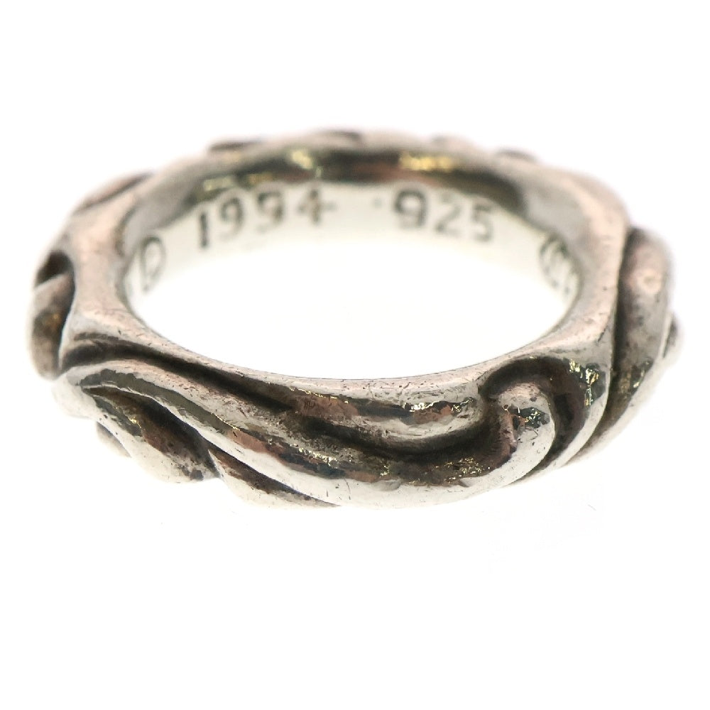 CHROME HEARTS(クロムハーツ) SCRL BAND スクロールバンド リング シルバー BCA351