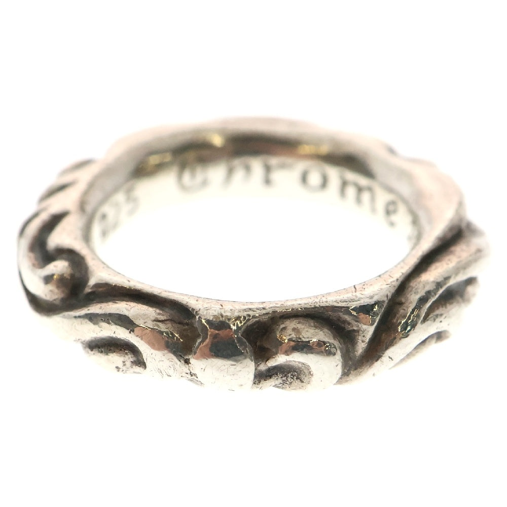 CHROME HEARTS(クロムハーツ) SCRL BAND スクロールバンド リング シルバー BCA351