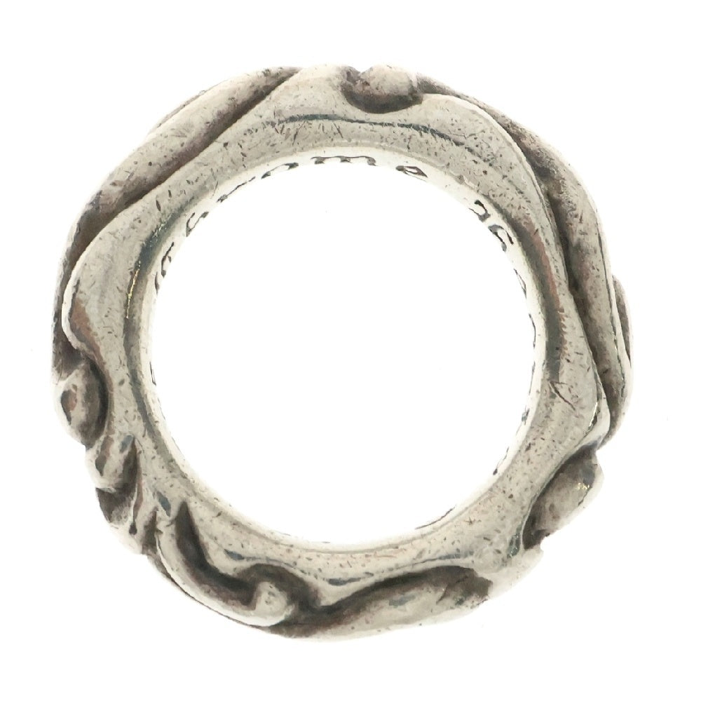 CHROME HEARTS(クロムハーツ) SCRL BAND スクロールバンド リング シルバー BCA351