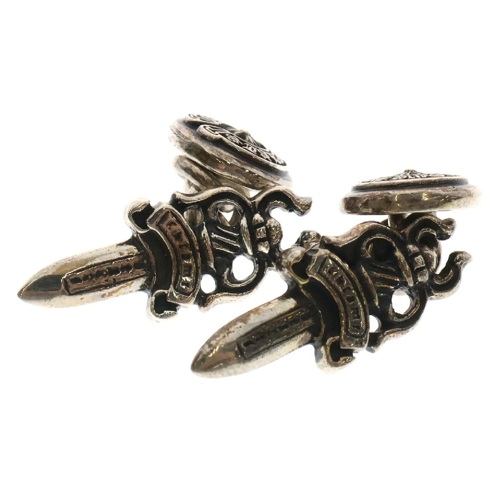 CHROME HEARTS(クロムハーツ) DAGGER CUFFLINKS ダガー ロゴ ホースシュー カフス シルバー