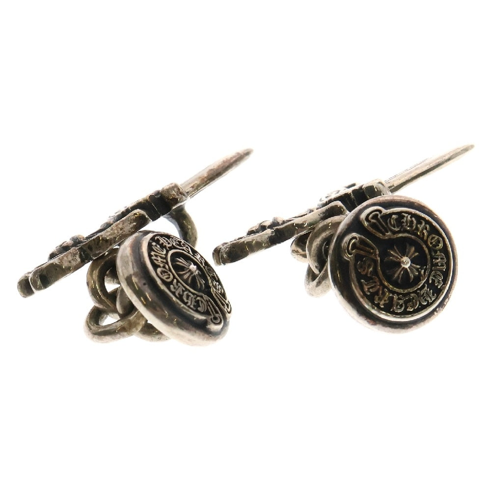 CHROME HEARTS(クロムハーツ) DAGGER CUFFLINKS ダガー ロゴ ホースシュー カフス シルバー